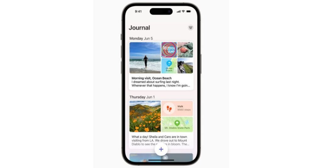 iOS Journal App