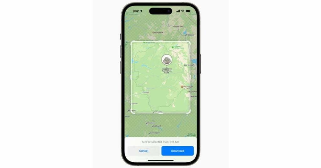 iOS Offline Maps